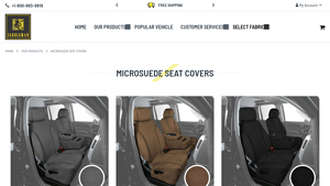 Saddleman - Microsuede Seat Covers
