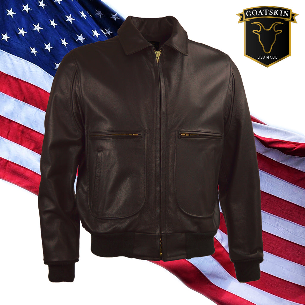 An application scenario or product detail of san diego leather jacket factory - Image 9