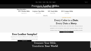 Scriptura Bibles - Handcrafted Leather Bibles