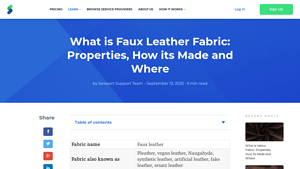 Sewport - Faux Leather Solutions