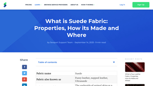 Sewport - Suede Fabric