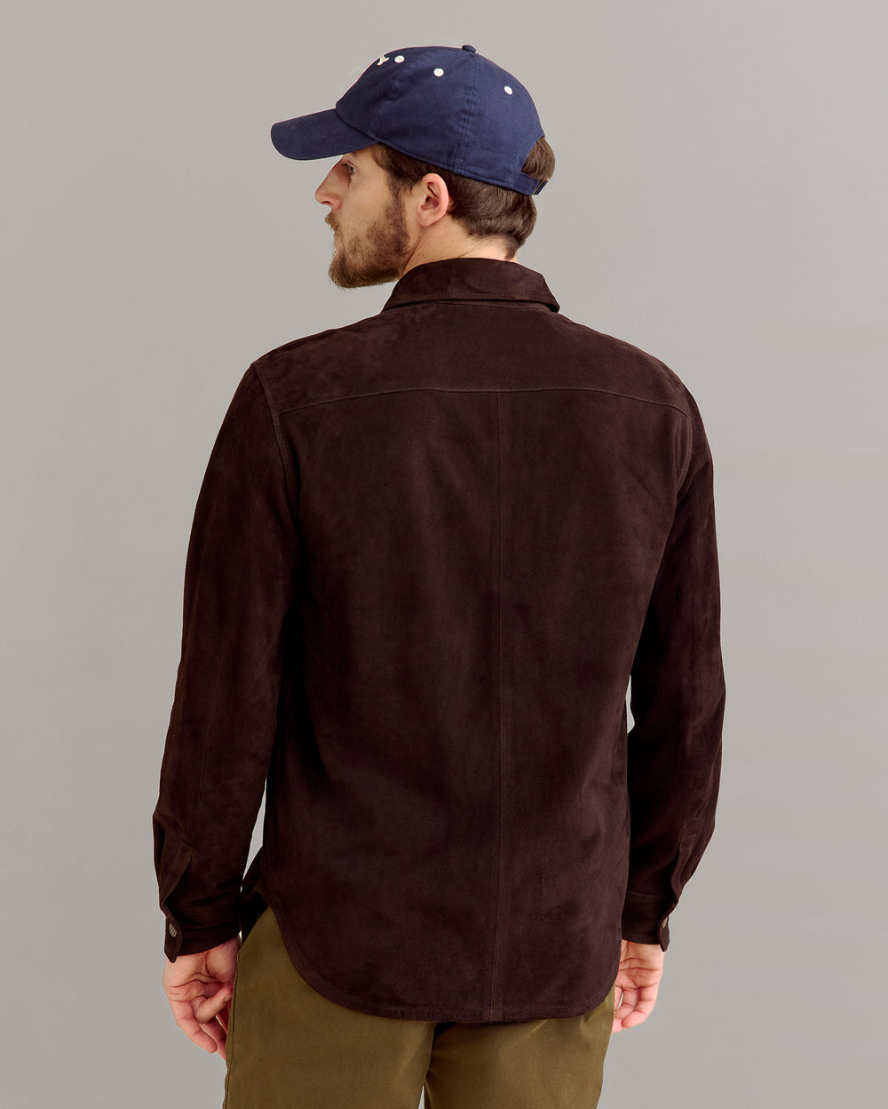 An application scenario or product detail of shirt suede - Image 4