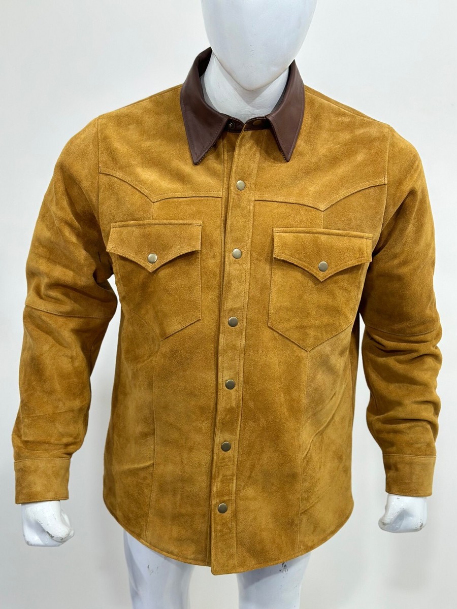 An application scenario or product detail of shirt suede - Image 7