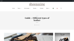 Shoegazing - Quality Leather Guide