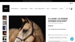 Horse Education - Classic Leather Hybrid Halter®