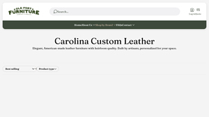 Carolina Custom Leather Upholstery - Elegant Leather Furniture