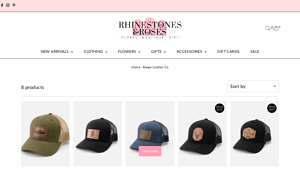 Rhinestones and Roses - Trout Hat