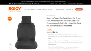 Sojoy - IsoTowel Car Seat Cover