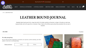 Soothi - Handmade Leather Journals