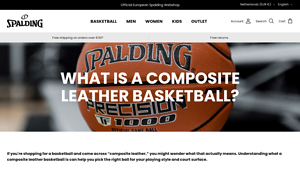 Spalding - Composite Leather Basketballs