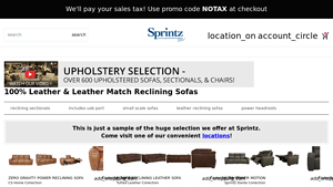 Sprintz - Leather Reclining Sofas