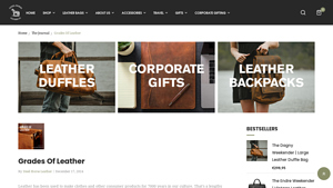 Steel Horse Leather - Grades of Leather