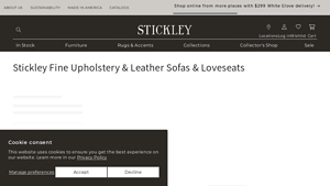 Stickley - Fine Upholstery & Leather Sofas