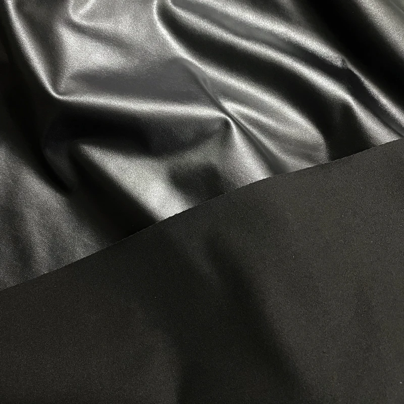 An application scenario or product detail of stretch faux leather fabric - Image 14