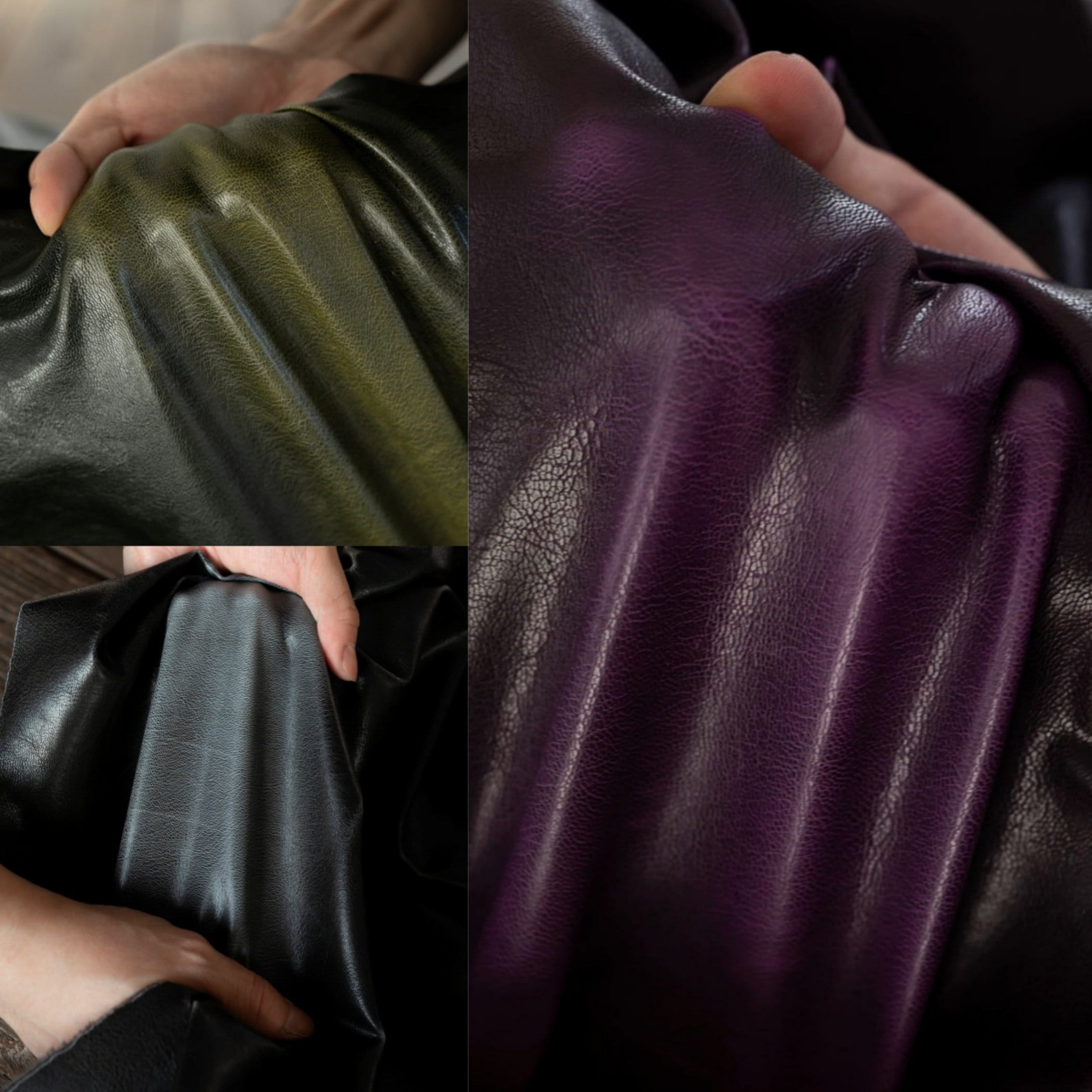 An application scenario or product detail of stretch leather fabric - Image 13