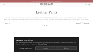 StudioSuits - Leather Pants & Jeans