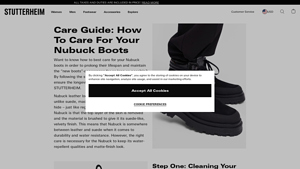 Stutterheim - Cleaning Tips for Muddy Boots