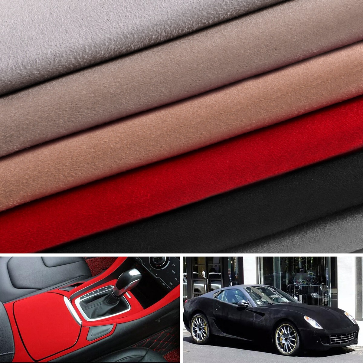 An application scenario or product detail of suede car interior - Image 13