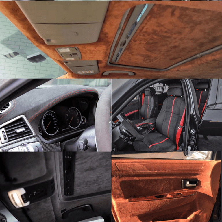 An application scenario or product detail of suede car interior - Image 15