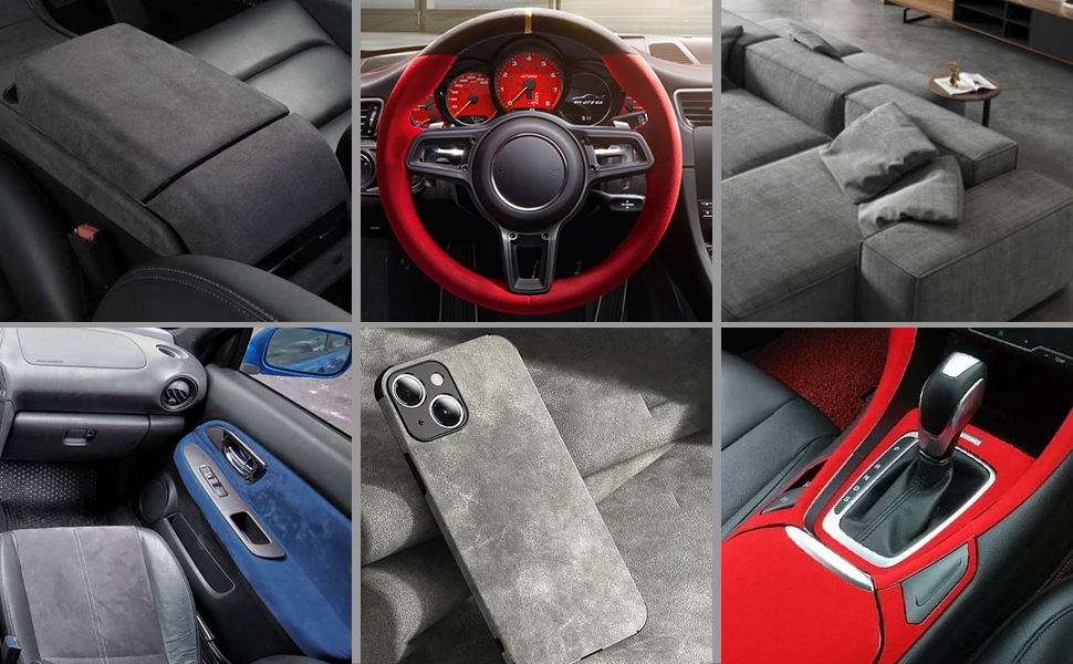 An application scenario or product detail of suede car interior - Image 21