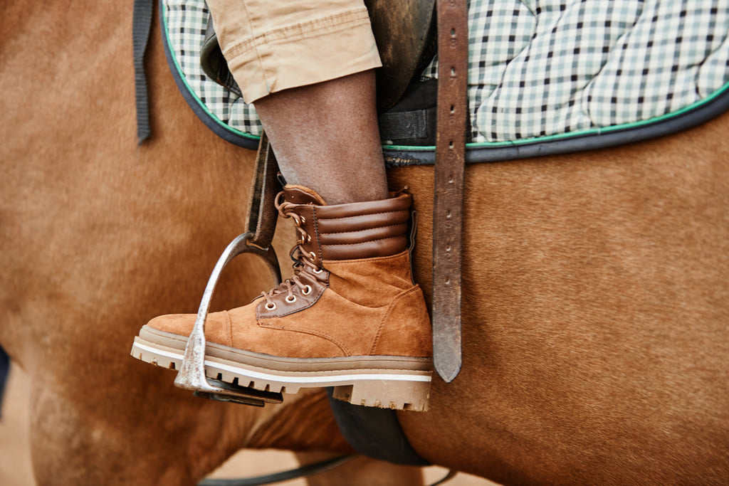 An application scenario or product detail of suede leatger - Image 4