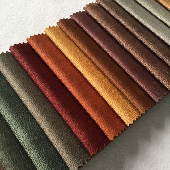 An application scenario or product detail of suede leather fabric - Image 3