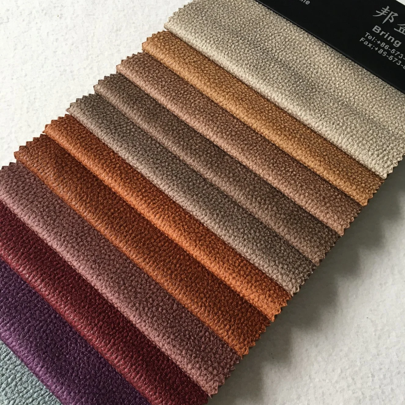 An application scenario or product detail of suede sofa material - Image 7