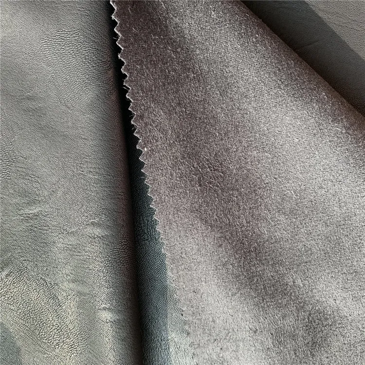 An application scenario or product detail of synthetic suede material - Image 15