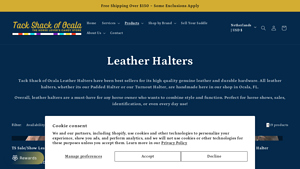 Tack Shack - Leather Halters