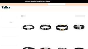 Talisa - Personalized Men's Leather Bracelets
