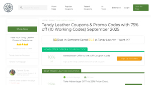 Tandy Leather - Leather Materials & Tools