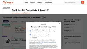 Tandy Leather - Promo Codes and Discounts