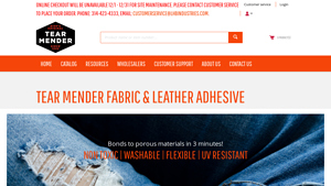 Tear Mender - Fabric & Leather Adhesive