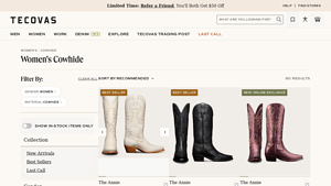 Tecovas - Women's Cowhide Boots