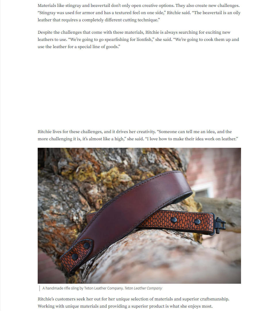 An application scenario or product detail of teton leather company - Image 21