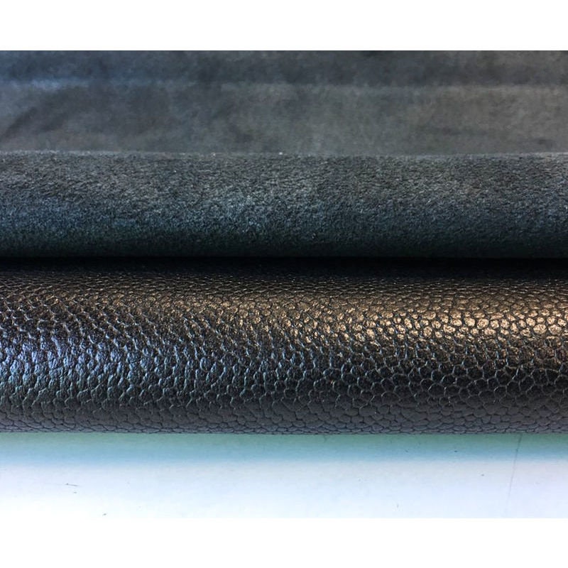 An application scenario or product detail of textured leather fabric - Image 6