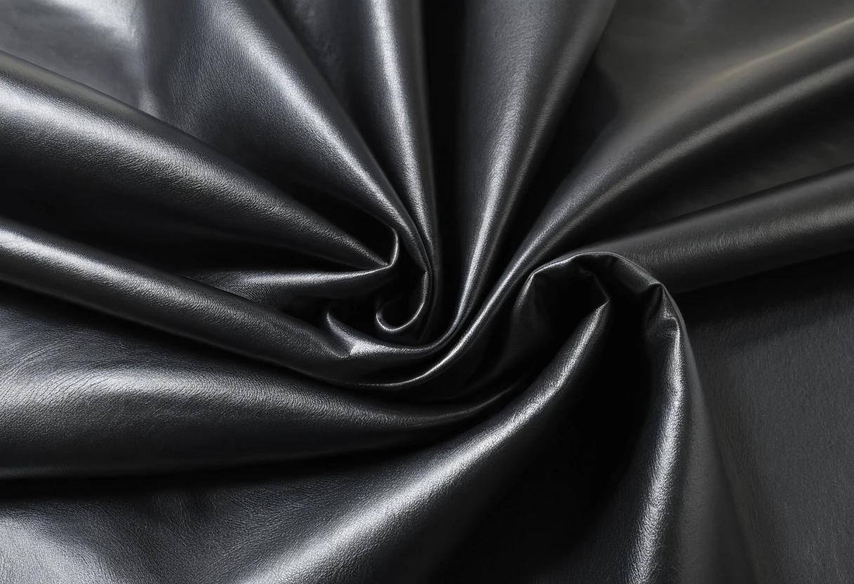 An application scenario or product detail of textured leather fabric - Image 22