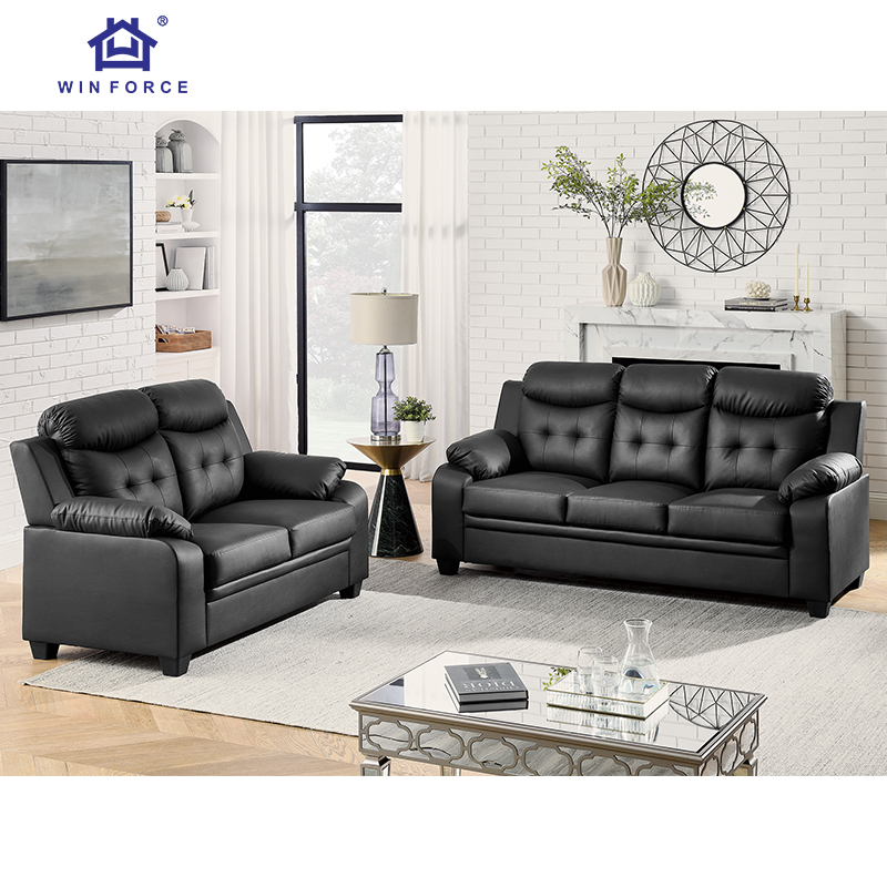 An application scenario or product detail of the leather factory sofa - Image 15
