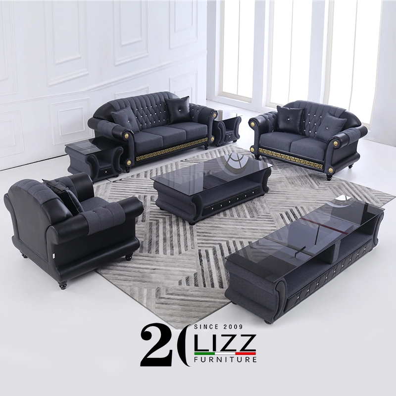 An application scenario or product detail of the leather factory sofa - Image 17