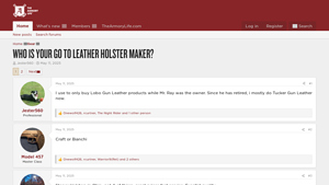 Lobo Gun Leather - Classic Holsters
