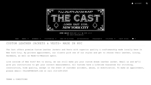 The Cast - Custom Leather Jackets and Vests