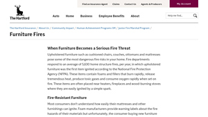 The Hartford - Fire-Resistant Upholstered Furniture