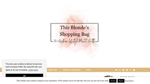 This Blonde's Shopping Bag - Faux Leather Pants