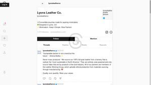 Lyons Leather Co. - Convertible Pouches