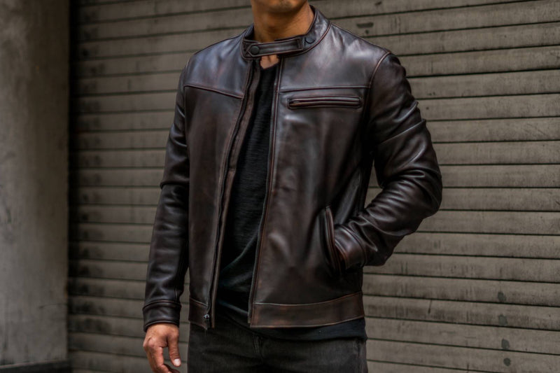 An application scenario or product detail of thursday boot company leather jacket - Image 13