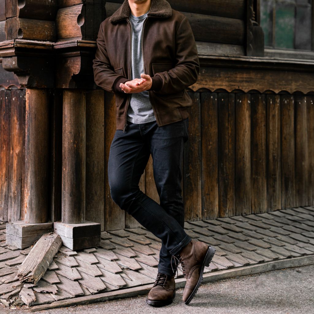 An application scenario or product detail of thursday boot company leather jacket - Image 20