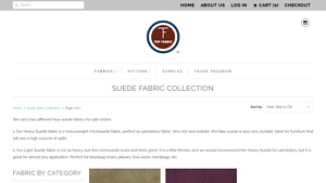 Top Fabric - Suede Fabric Collection