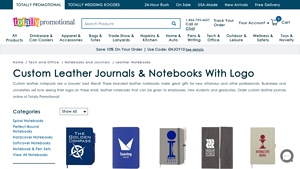 Totally Promotional - Custom Leather Journals
