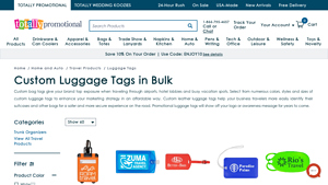 Totally Promotional - Custom Luggage Tags