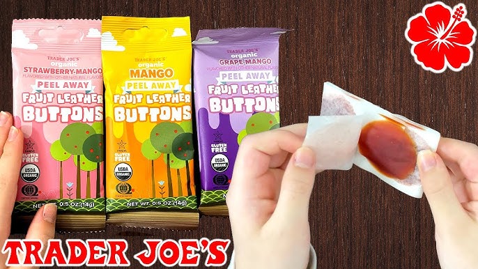 An application scenario or product detail of trader joe's fruit leather buttons - Image 6